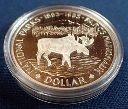 Canadian Royal Mint One Ounce Silver Dollar