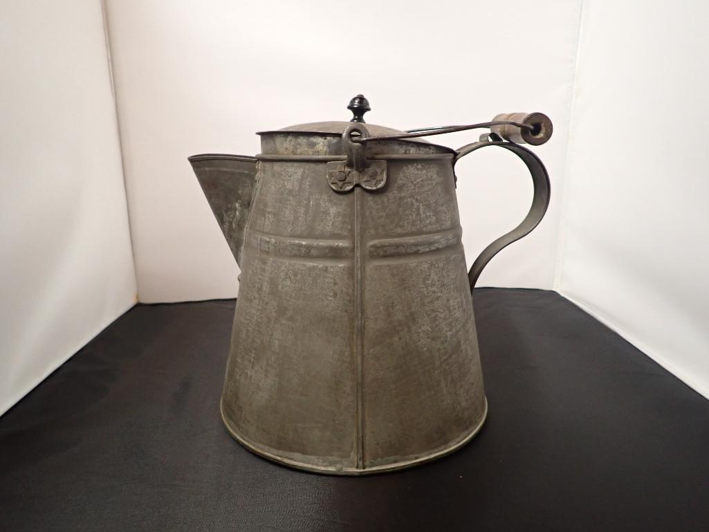 Original Civil War Military Coffee Pot