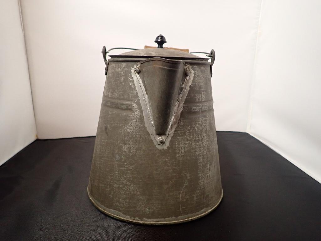 Original Civil War Military Coffee Pot