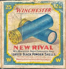 Partial Box of Winchester of New Rival Loaded Black Powder Shells