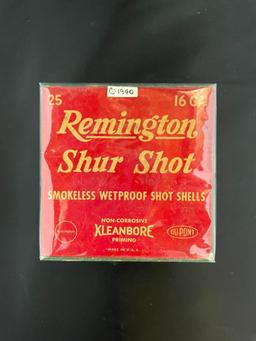 Full Box of Remington 16 gauge Shur Shot