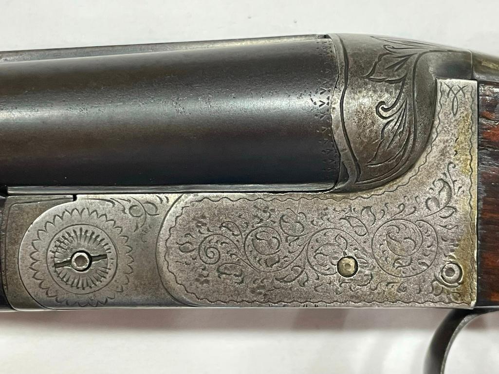 Unmarked English 16 Gauge Shotgun