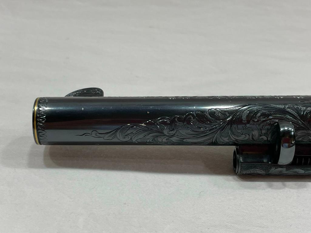 Extortionary Master Engraved Colt SAA Screwless Frame 45 Colt