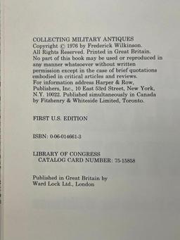 Military Antiques