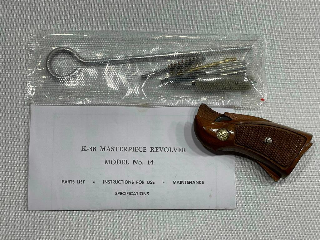 Smith & Wesson Model 14-3, K-38 Masterpiece 38 Special Revolver