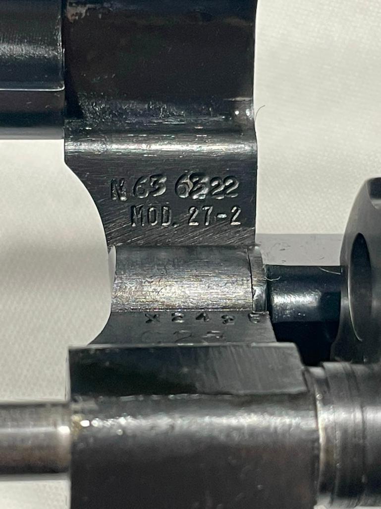 Smith & Wesson Model 27-2, 357 Magnum Revolver