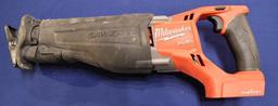 Milwaukee M18 Fuel Sawzall with "One Key"- Like New condition