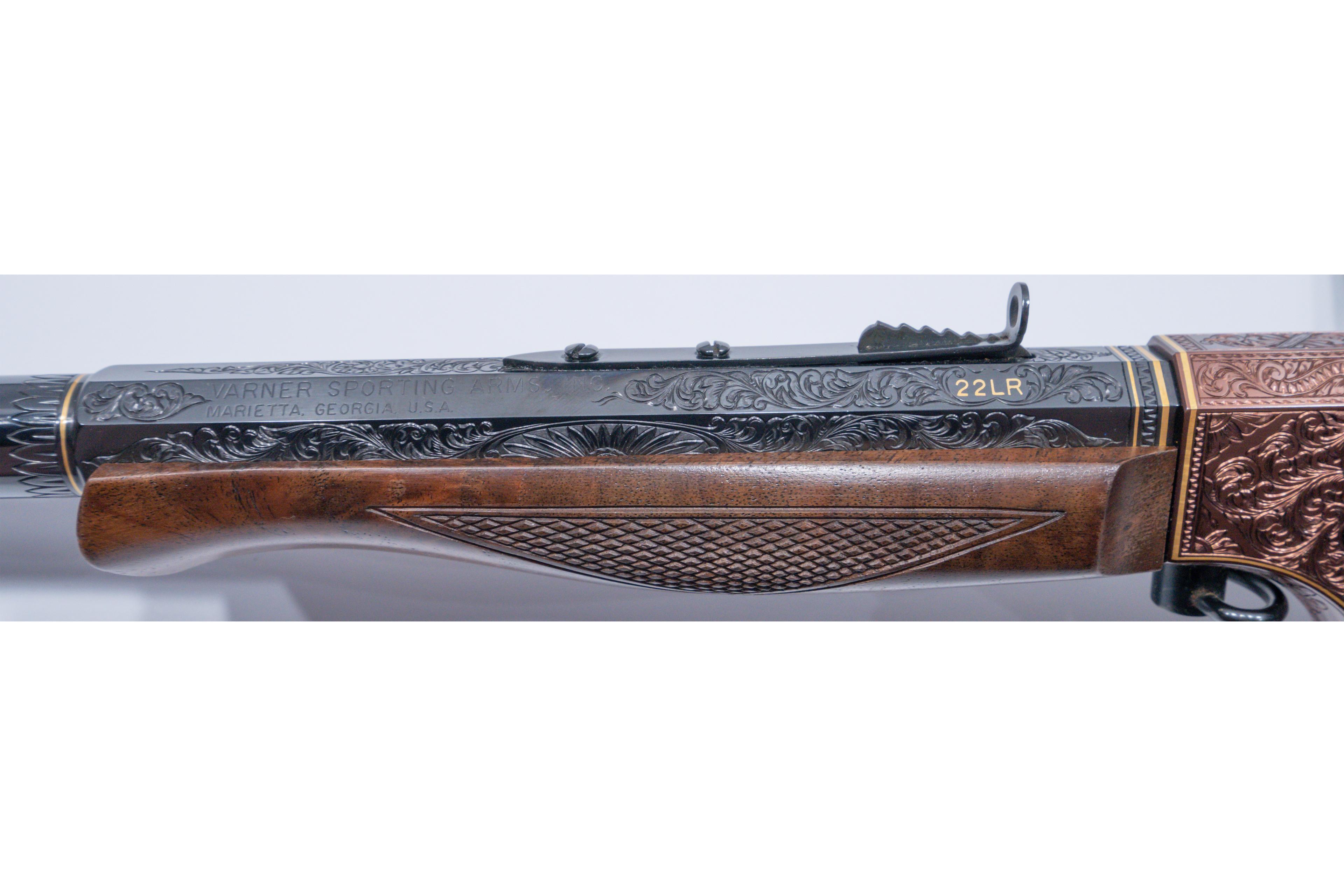 Varner Favorite 22 Long Rifle, Master Engraved by Howard Dove