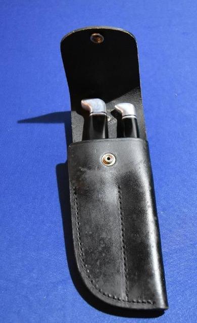 Twin Set Buck Fixed Blade Knives 102 & 103