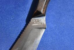 Lot of 4 knives- Schrade, DH Russell, & Browning