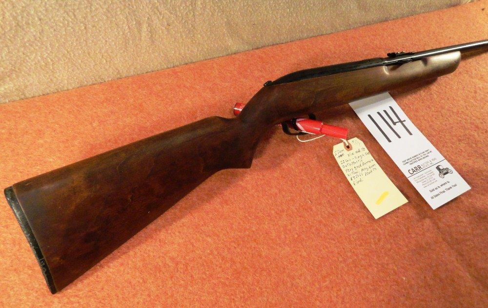 Winchester 55, 22-Cal., Made from 1958-61, Single Shot Automatic, Very Good Bbl.