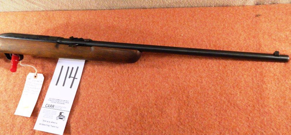 Winchester 55, 22-Cal., Made from 1958-61, Single Shot Automatic, Very Good Bbl.