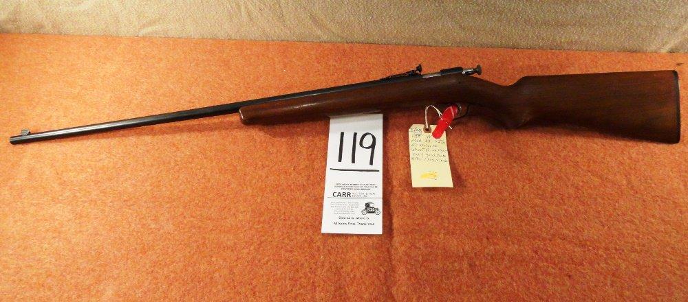 Winchester 68, 22LR, Mfg. 1934-46, Ghost Ring Target Sight, Very Good Bore