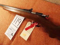 Winchester 68, 22LR, Mfg. 1934-46, Ghost Ring Target Sight, Very Good Bore