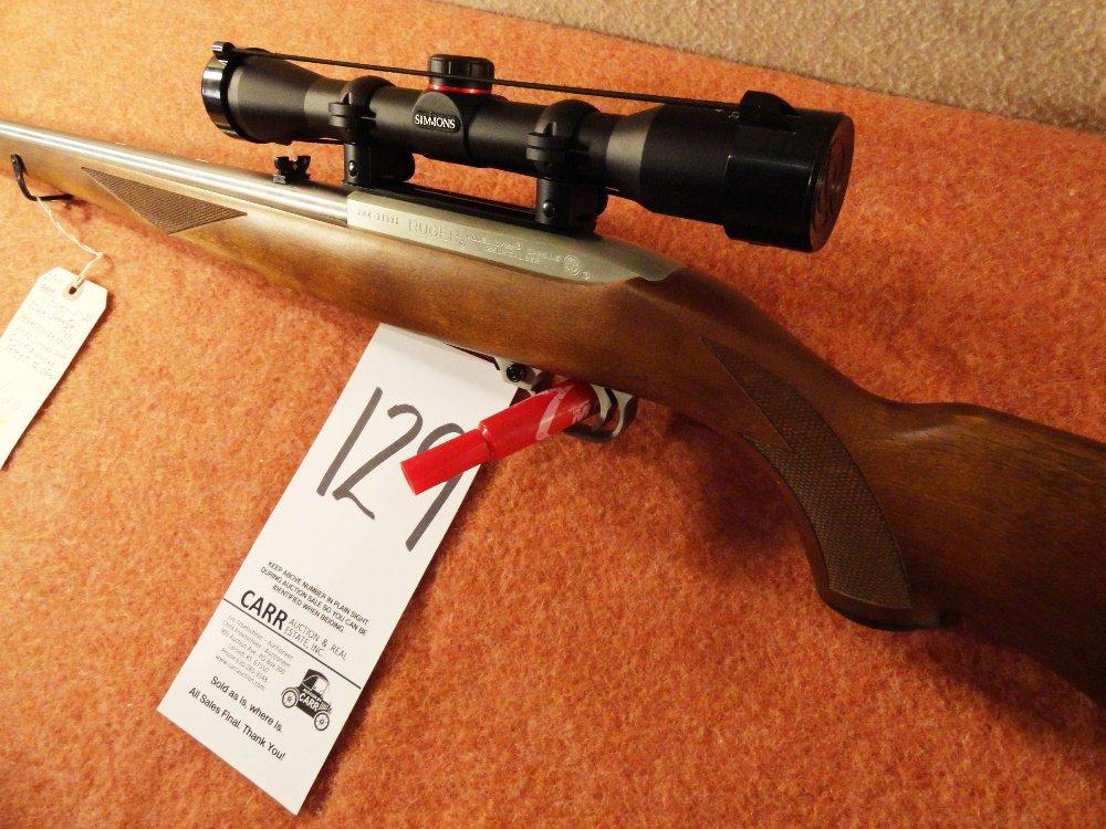 Ruger 10-22, 22LR, SN:244-17931 Mannlicher Stock, 4x32 Scope Target Acquisition, New Rifle, TAC Driv