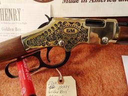 Henry Golden Boy, 22 Mag., SN:GB026453M, Shot Very Little