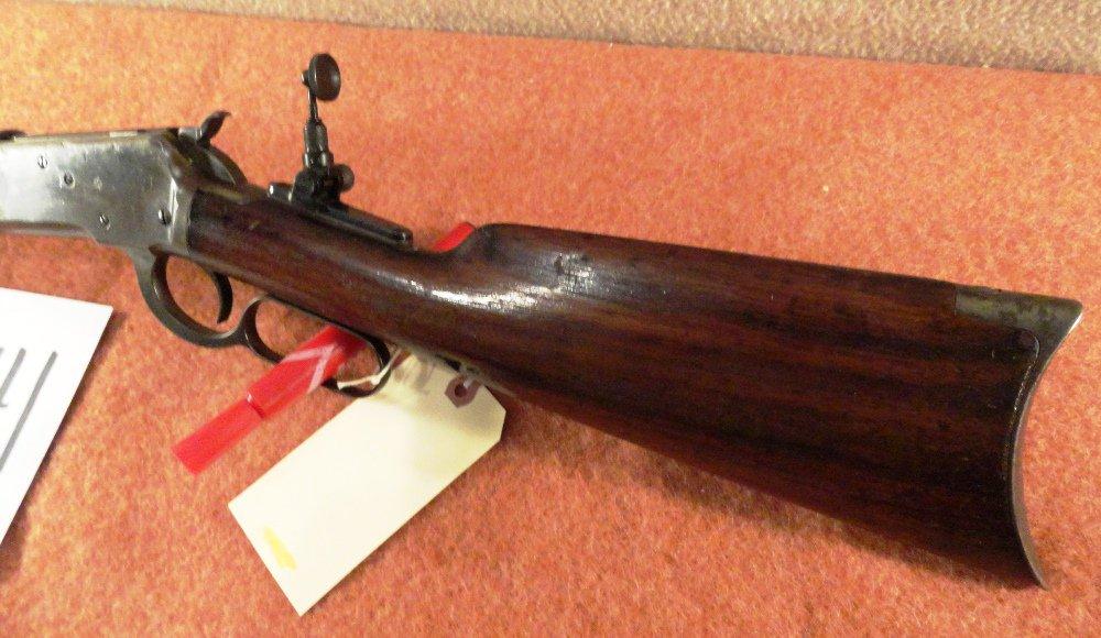 Winchester 92, 38WCF, SN:137985, 1895, Very Good Bbl., Accurate-Lyman Front Aperture Sight-Marble Ta