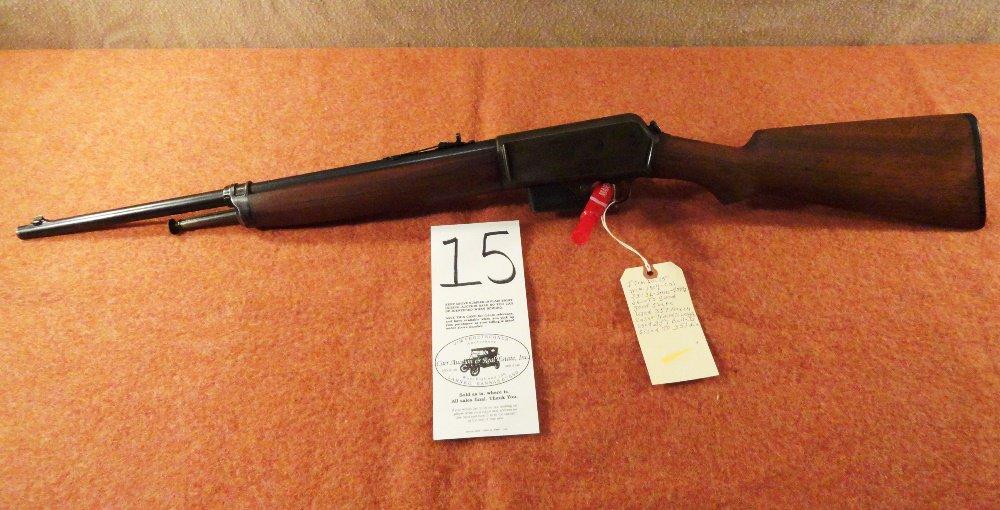 Winchester 1907, 35-Cal., SN:19972, Good Shape, Used 359 Mayor Case Trimmed to Length, Used 357 Bull
