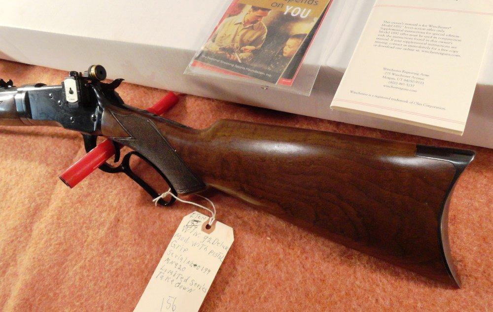 Winchester 92, SN:0199MN92Q, 32.20-Cal., DeLuxe, Pistol Grip, Ltd. Series, Take-Down with Box
