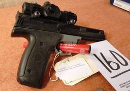 S&W 22 A-1, 22-Cal. SN:UBU-6926 w/Red Dot Scope & Case, Like New (Handgun)