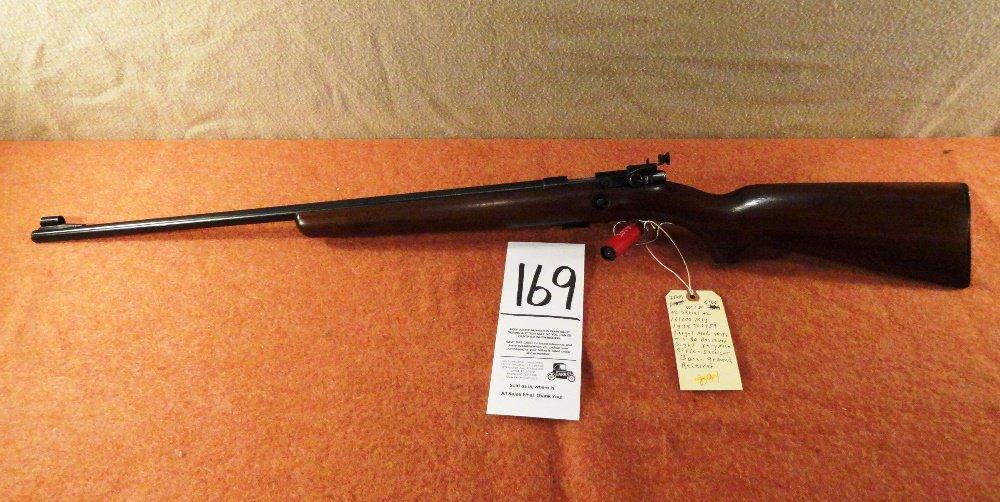 Winchester 69A Target, 22LR, Mfg. 1935-62 W. Winch. 80 Receiver Sight, Pretty Nice Exact Bore