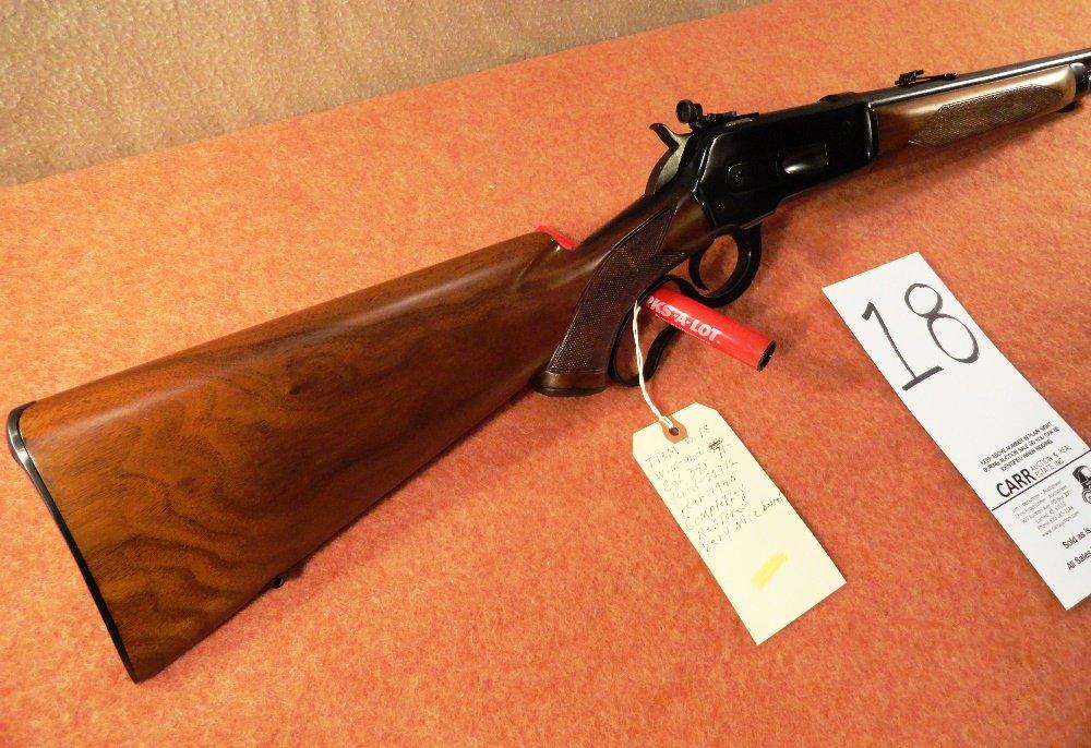 Winchester 71, 348-Cal., SN:22722, 1945, Restored with $400 Bolt Peep Sight