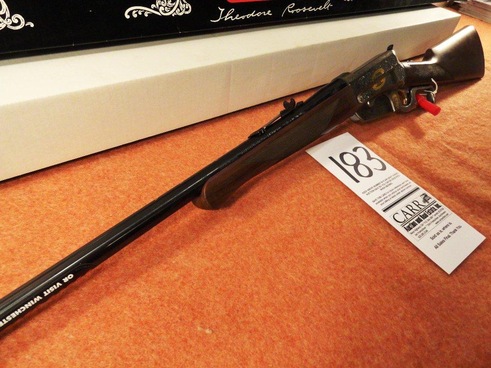 Winchester 1895 TR, 405-Cal., SN:TR 150H0618, 150th- High Grade S,  Bbl. 24", NIB