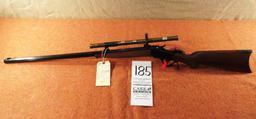 Winchester 1885 Low Wall, .25-20-Cal., SN:49430, 1904-05, Wollensak 4x Scope, Been Relined, Reblued,