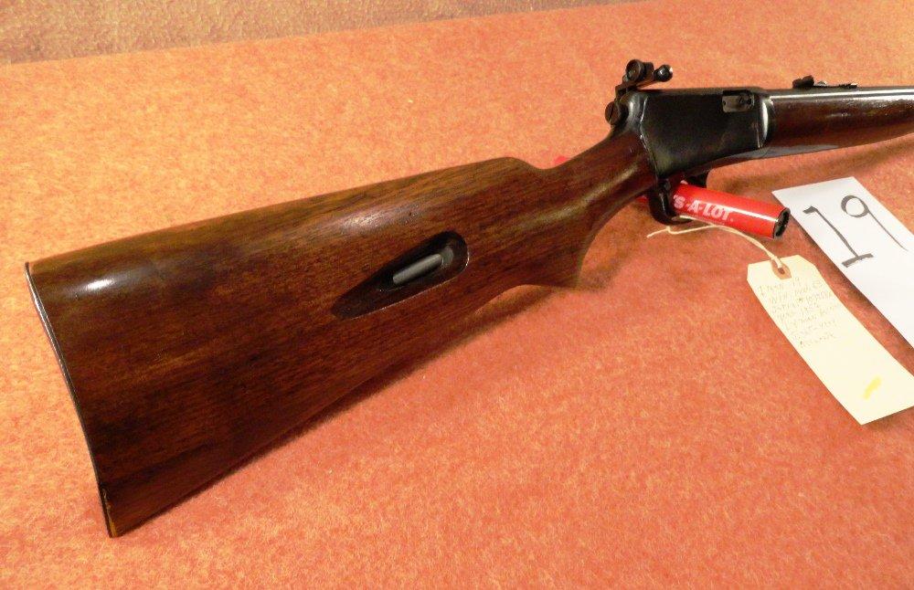 Winchester 63, 22LR, SN:109958A, 1952, Lyman Receiver Sight