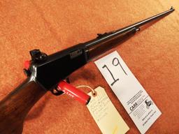 Winchester 63, 22LR, SN:109958A, 1952, Lyman Receiver Sight