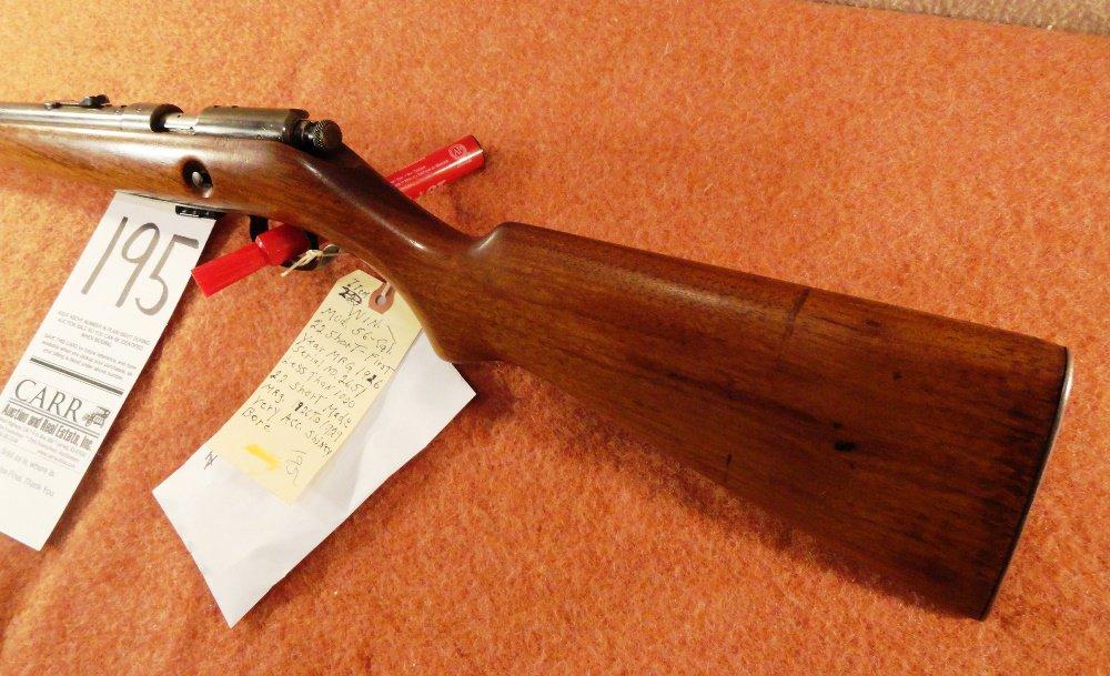 Winchester 56, 22-Short, SN:2651, First Mfg. 1926, Less than a 100MRG. of the 22 Short, Good Shiny B