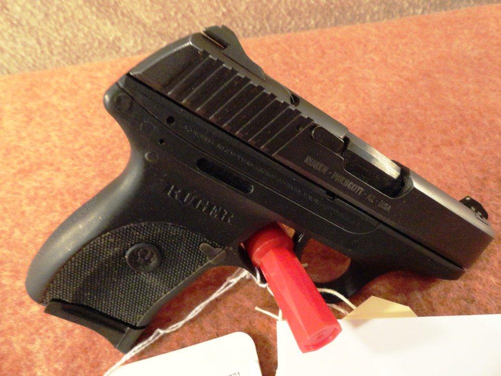 Ruger LC9, 9MM Luger, SN:323-03771, Fired Very Little, with Box, Paperwork & Small Leather Holster f