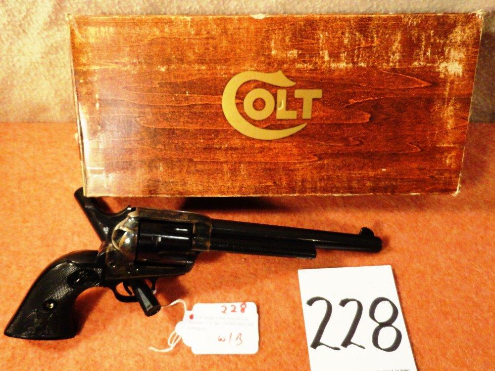 Colt Single Action Army 45-Cal. Revolver, 7 ½” Bbl., SN:96215SA, NIB (Handgun)
