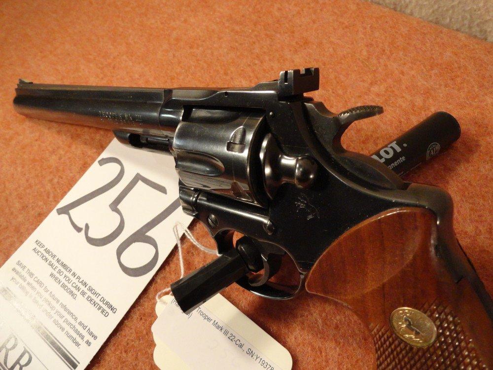 Colt Trooper Mark III 22-Cal., SN:Y19378 (Handgun)