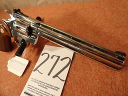 Colt Python 357 Mag., SN:34851 Nickel, Exc. Cond. (Handgun)