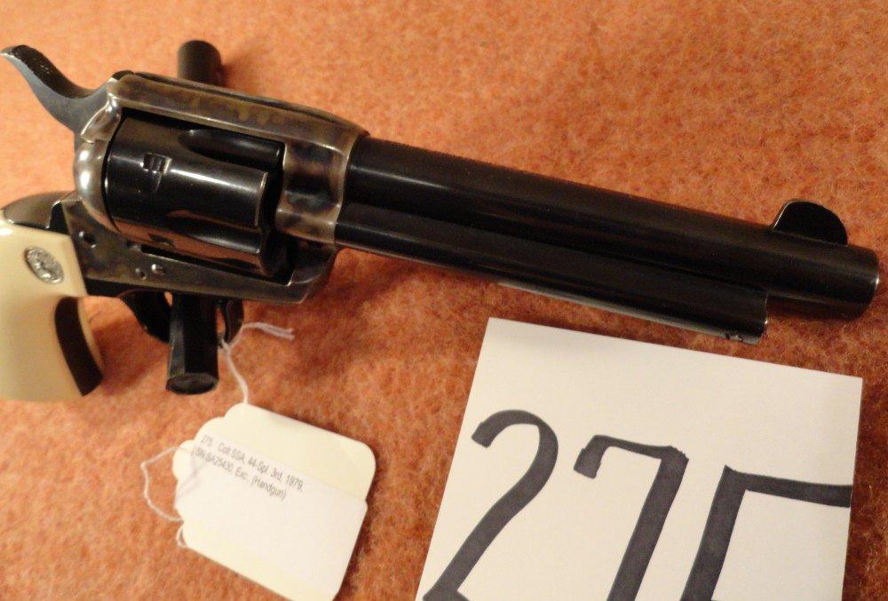 Colt SSA, 44-Spl. 3rd, 1979, SN:SA25430, Exc., (Handgun)