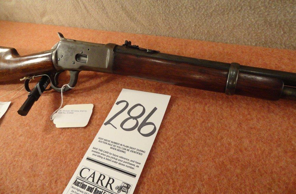 Winchester 1892 Carbine, 44-40 Cal., Saddle Ring, SN:884082