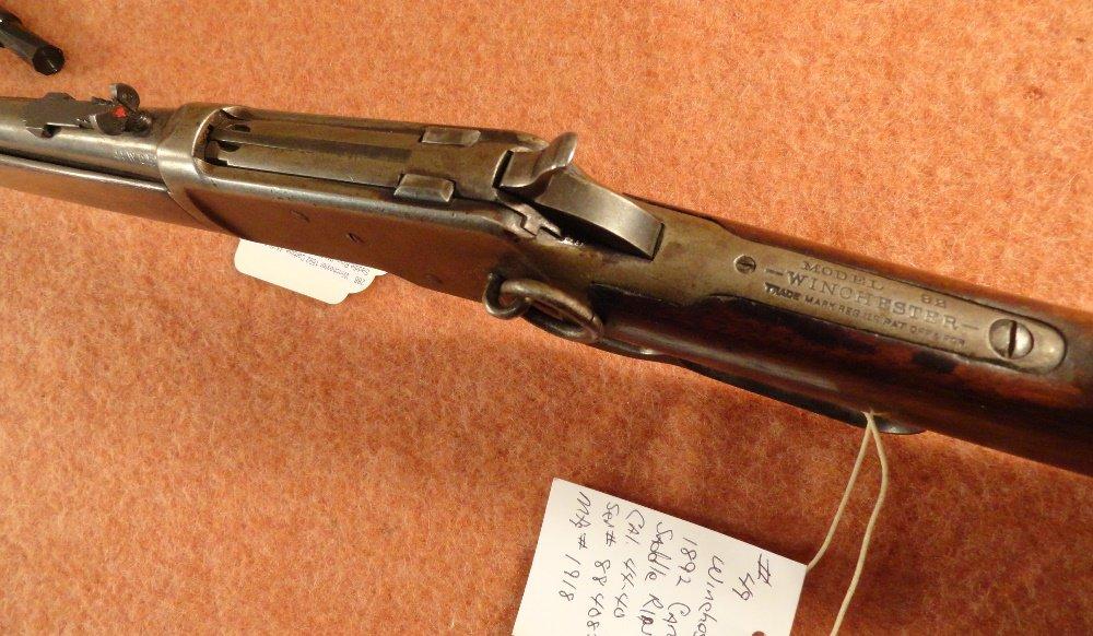 Winchester 1892 Carbine, 44-40 Cal., Saddle Ring, SN:884082