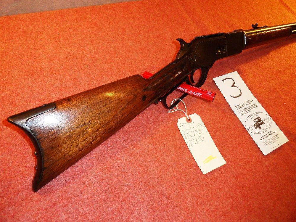 Winchester 1876, 45-60-Cal., SN:10755, 1883, Bbl. is Fair, 3rd Model