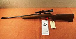 Winchester 43, 22 Hornet, SN:59066A, Mid 1950's, 1.5 to 4.5 Variable Weaver Scope & Mounts, Factory