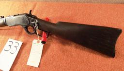 Winchester 1873, 44WCR, SN:17303, 1975, Saddle Ring Carbine, 1st Model, Rea Sight Not Org. (Has Been