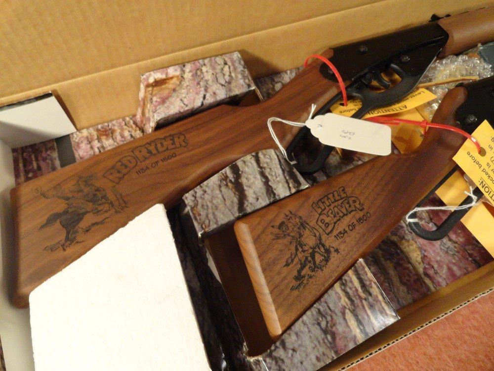 Red Ryder & Little Beaver Ltd. Ed. BB Gun Set (2-Gun Set) in Box (Exempt)