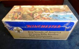 Winchester FULL BRICK Boy Scouts 75 Anniv. 22cal
