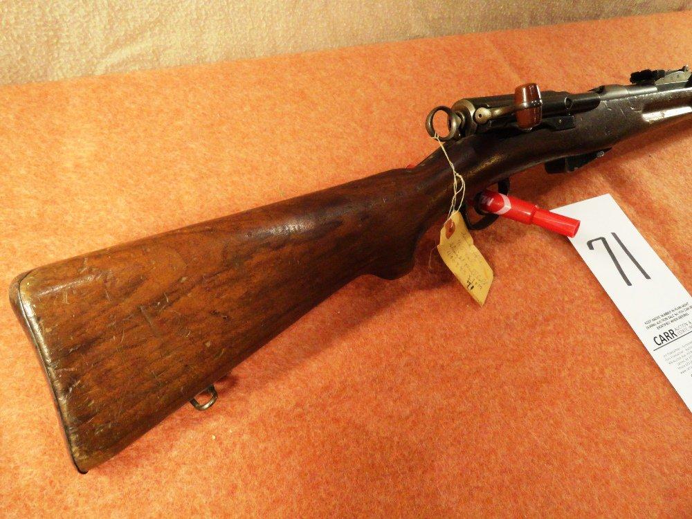 Swiss Rifle 7.5-Cal., SN:400783, Straight Pull Bolt