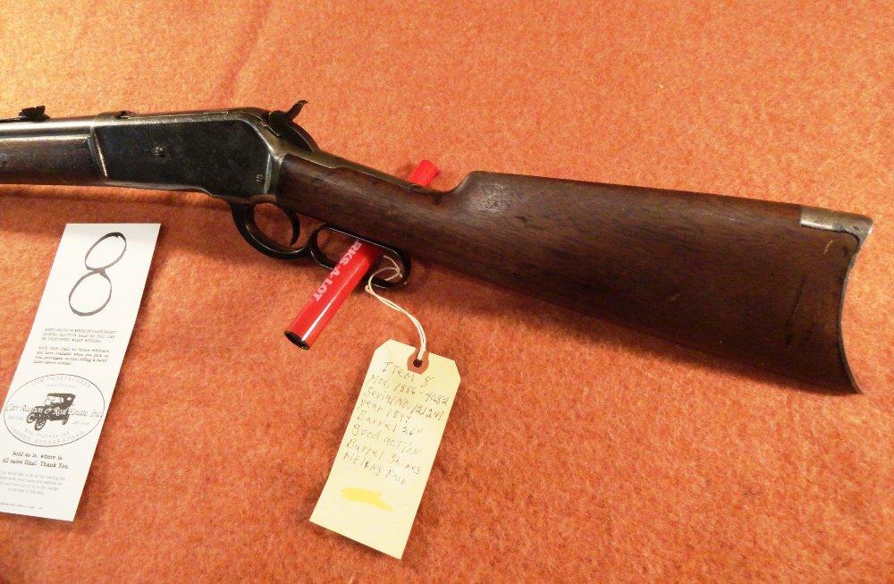 Winchester Modified 1886, 40-82-Cal., SN:121241, 1899, 26" Bbl., Good Condition, Oct. Bbl.