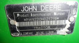 2004 JD 9220 4x4 Tractor, 620/70R 42 Duals, Bareback, 3147 Hrs., SN:21719