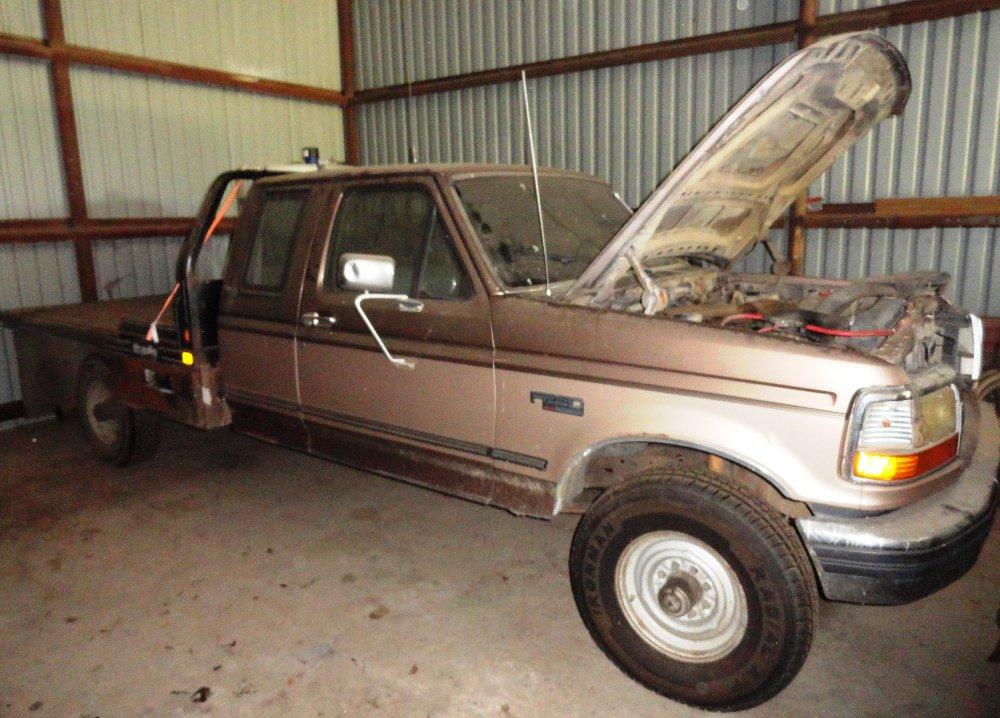 1995 Ford F-250 4x4 Diesel, Ext. Cab. Hydra-Bed, Standard Transmission