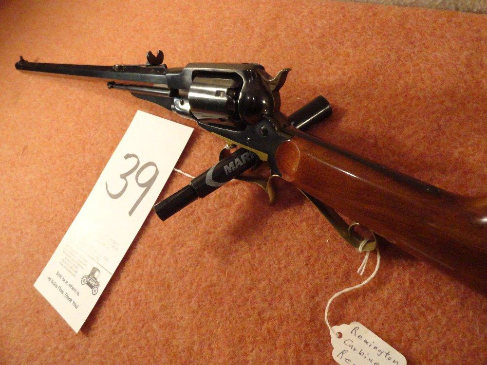 1866 Remington Revolving Carbine, 44-Cal., 16” Oct.  Bbl., by A.Uberti, SN:A20199 - EXEMPT