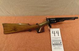 1860 Colt Army 44-Cal. w/Butt Stock by F.LLI PIETTA, SN:P90444 - EXEMPT