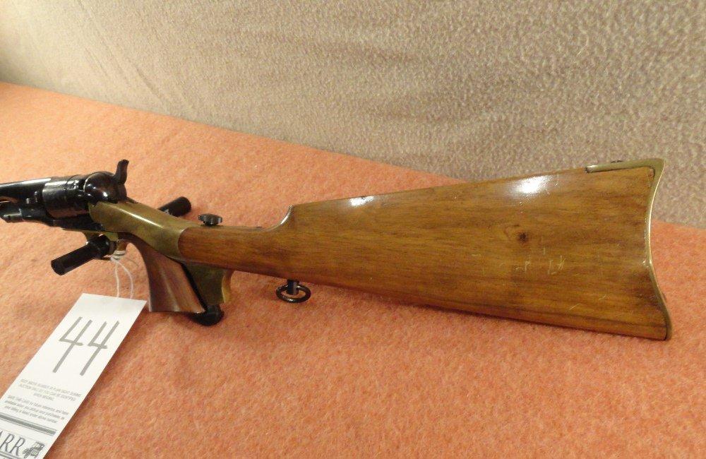 1860 Colt Army 44-Cal. w/Butt Stock by F.LLI PIETTA, SN:P90444 - EXEMPT